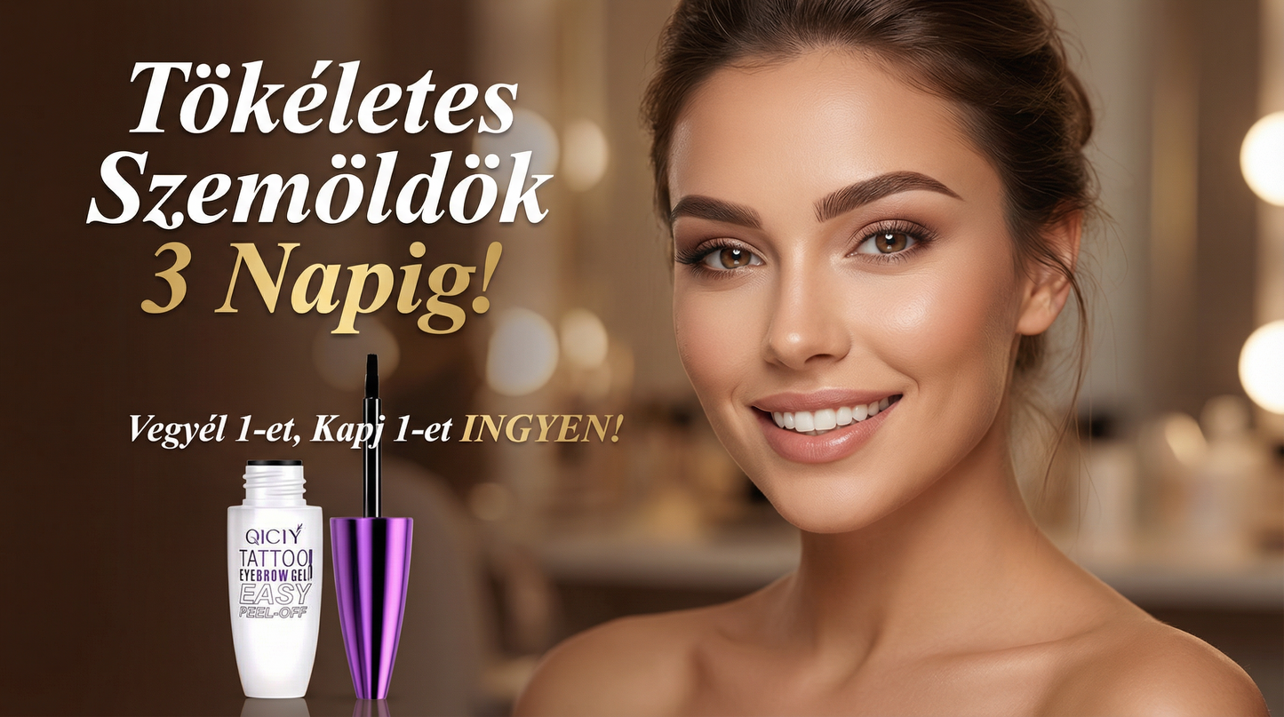 Tökéletes Szemöldök 3 Napig – Vegyél 1-et, A Másodikat INGYEN Kapod!