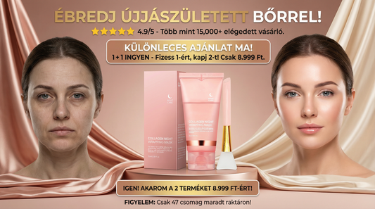 🎁 VEGYÉL 1-ET, KAPJ 1-ET INGYEN MA! 2 Hónapnyi Tökéletes Bőr Csak 8.999 Ft-ért